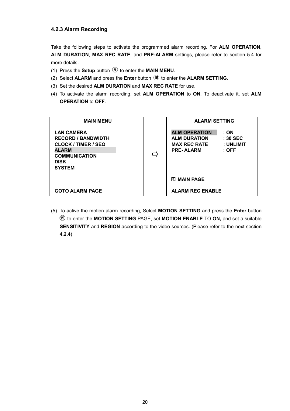 Maxtor NVR-2028 User Manual | Page 22 / 91