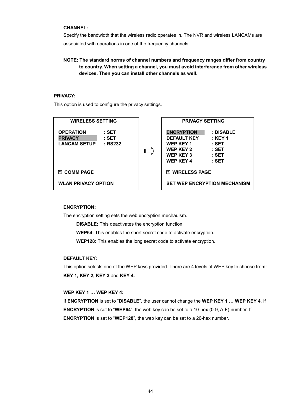 Maxtor NVR-2028 User Manual | Page 46 / 91