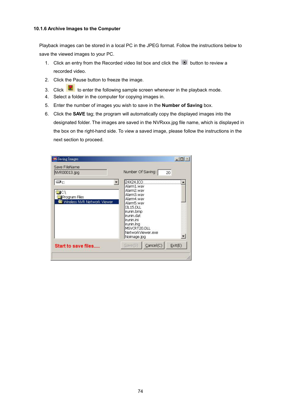Maxtor NVR-2028 User Manual | Page 76 / 91