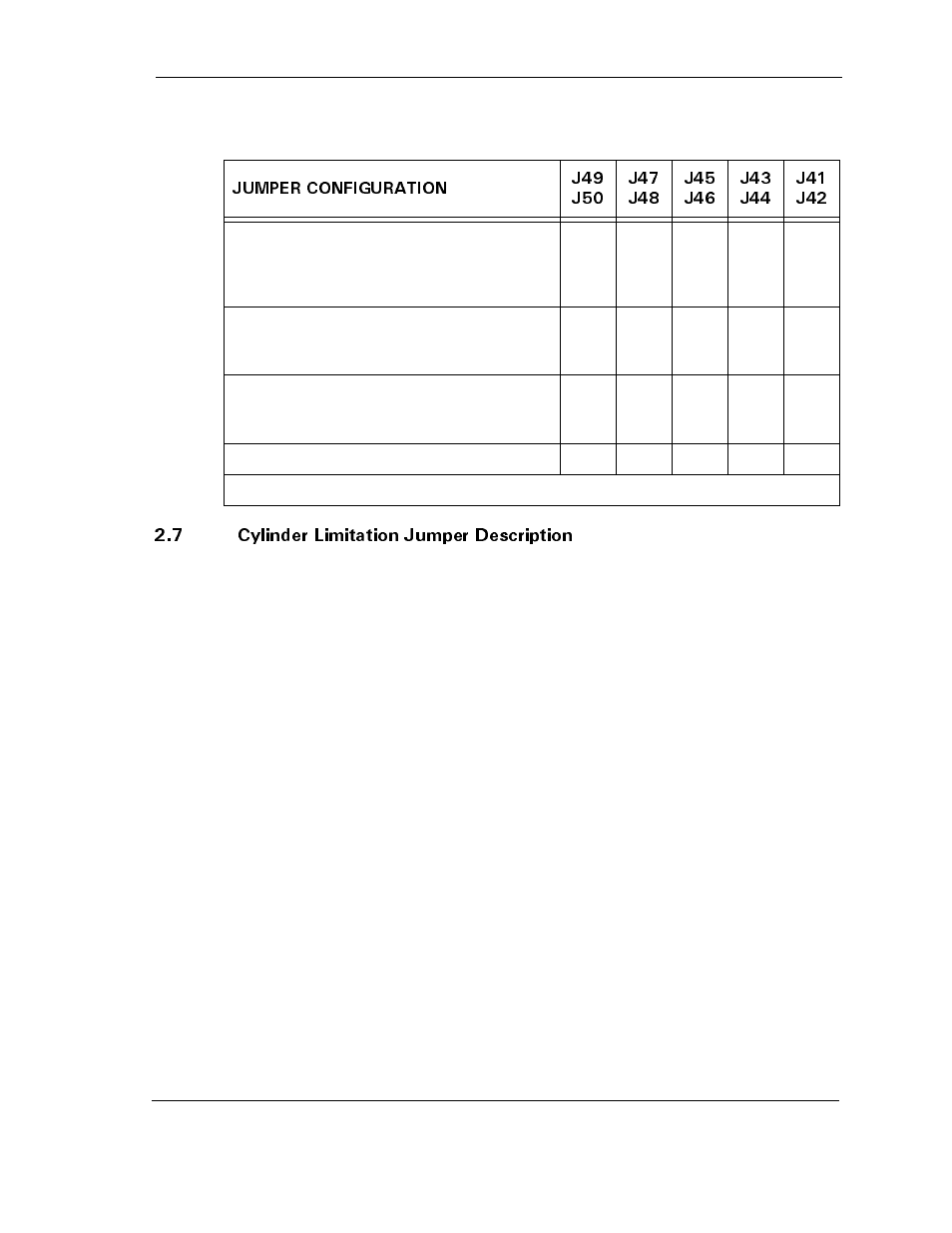 7 cylinder limitation jumper description, 7 cylinder limitation jumper description -7 | Maxtor D540X-4G User Manual | Page 19 / 56