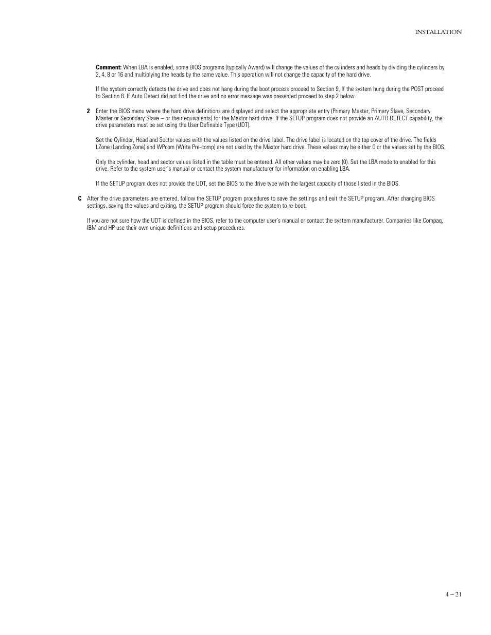 Maxtor DIAMONDMAX 90576D4 User Manual | Page 26 / 28