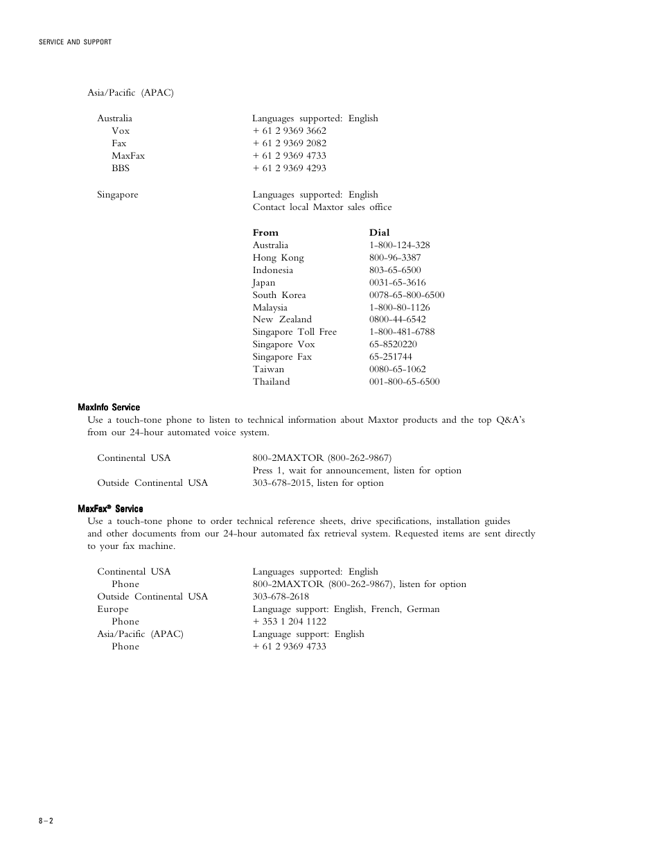 Maxtor DIAMONDMAX VL20 User Manual | Page 62 / 70