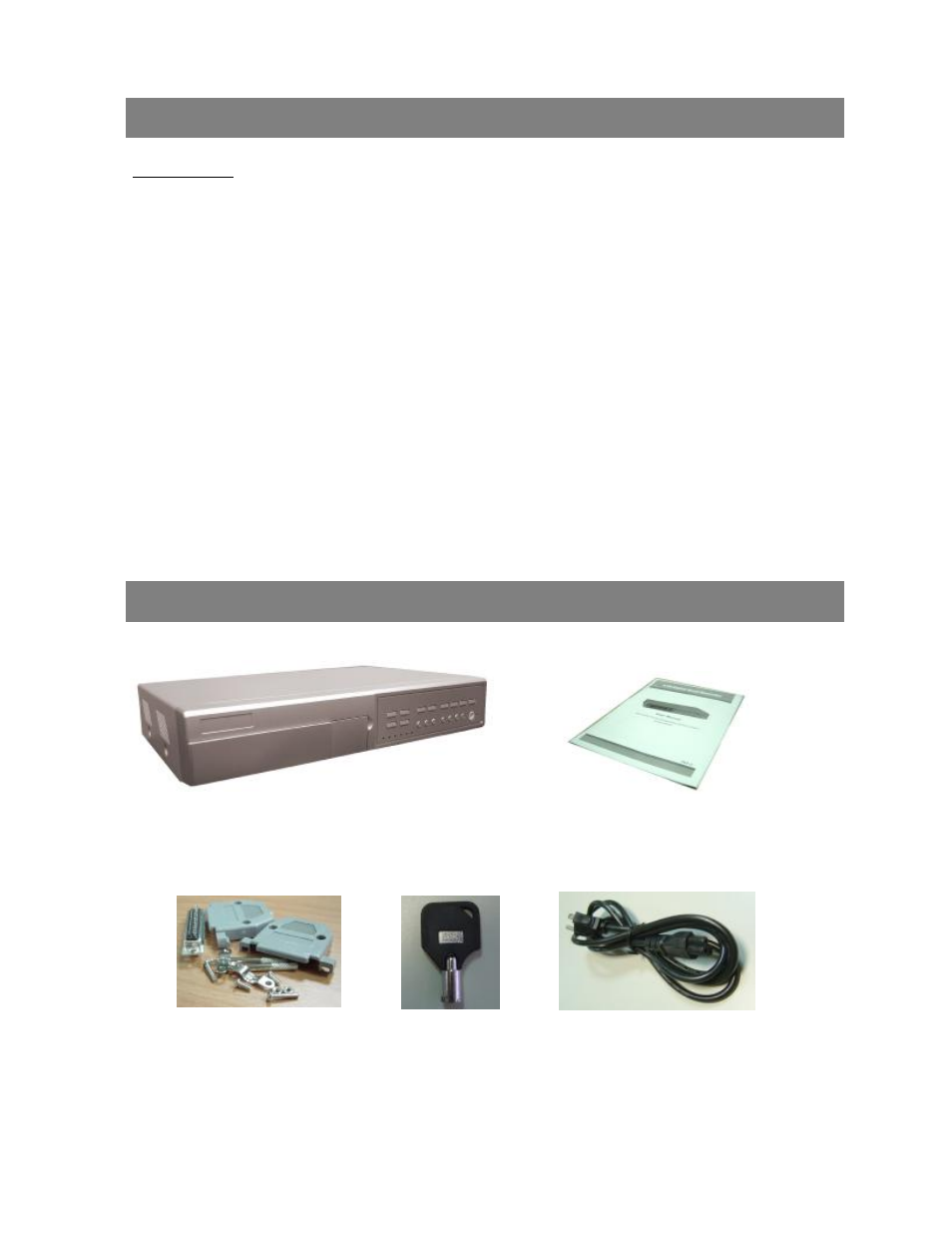 What do you get, Features, Package content | Maxtor 4 CH Digital Multiplex Recorder User Manual | Page 4 / 26