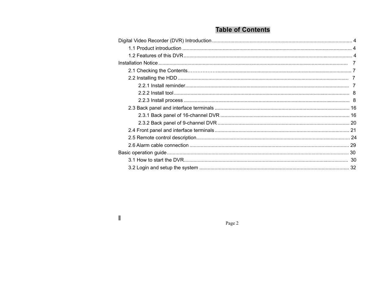 Maxtor QSNDVR9M User Manual | Page 2 / 86