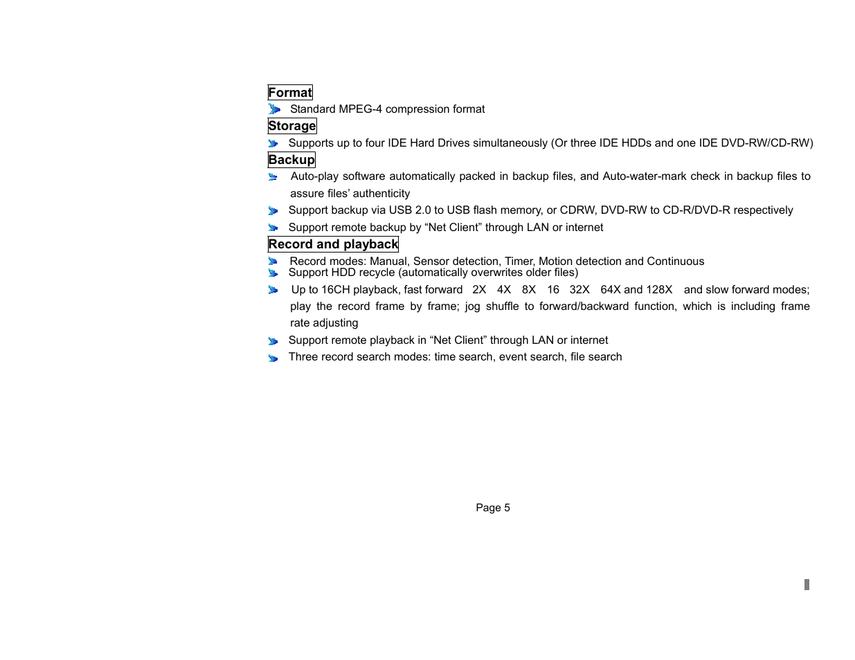 Maxtor QSNDVR9M User Manual | Page 5 / 86