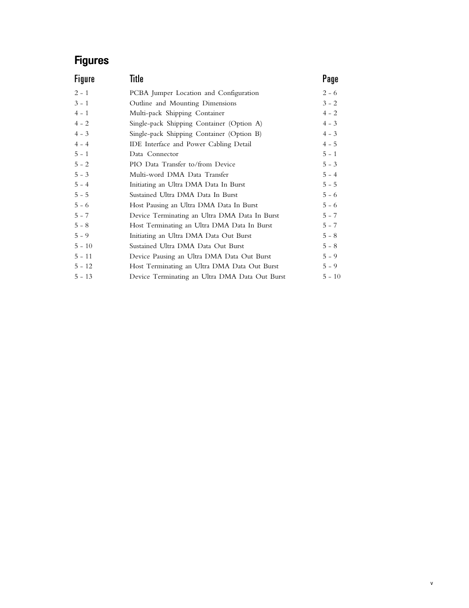 Figures, Figure title page | Maxtor 5T040H4 User Manual | Page 8 / 64