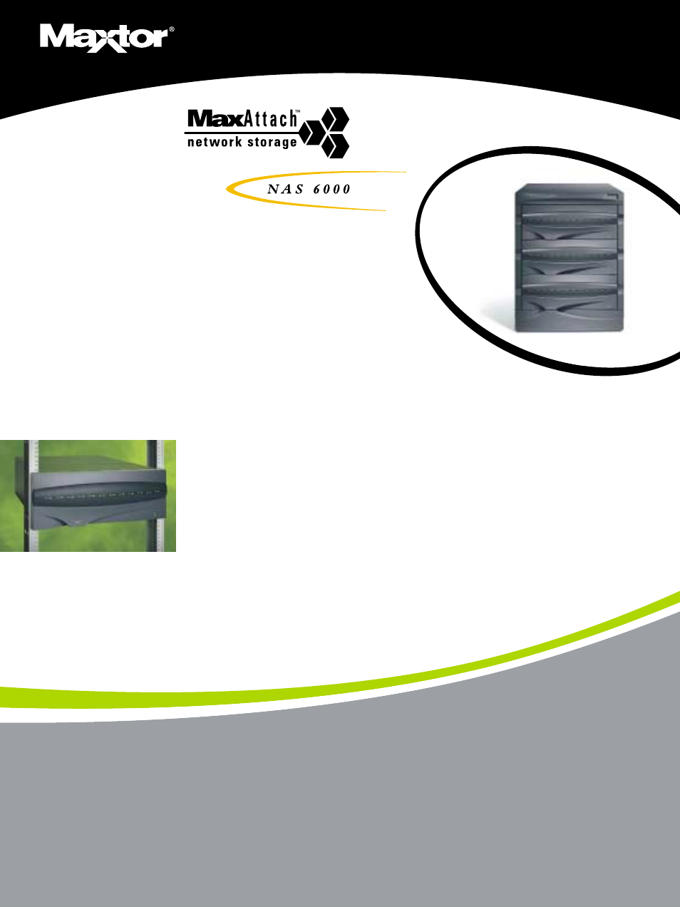 Maxtor MaxAttach NAS 6000 User Manual | 2 pages