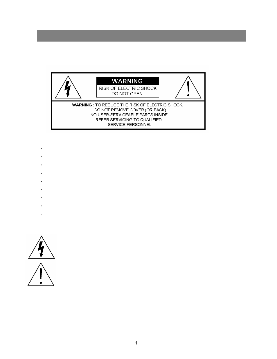 Warning | Maxtor CDR-04S User Manual | Page 2 / 26