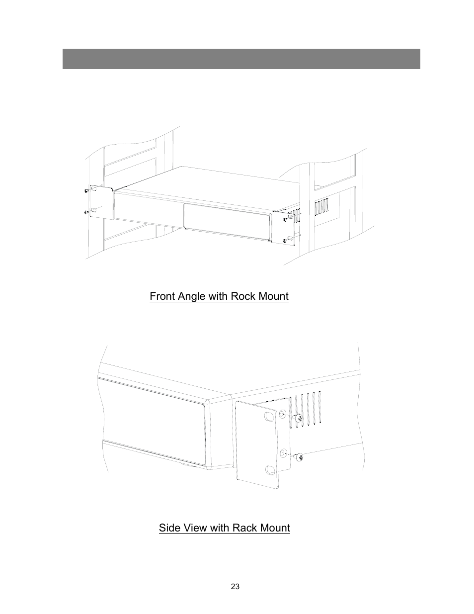 Appendix #3 – rack mount | Maxtor CDR-04S User Manual | Page 24 / 26