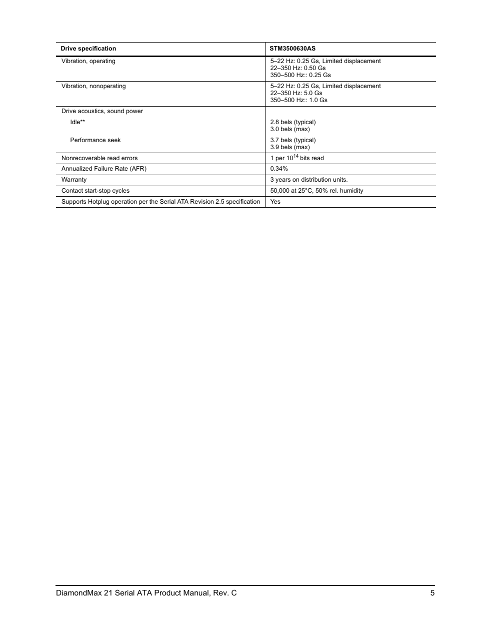 Maxtor STM3160215AS User Manual | Page 11 / 56