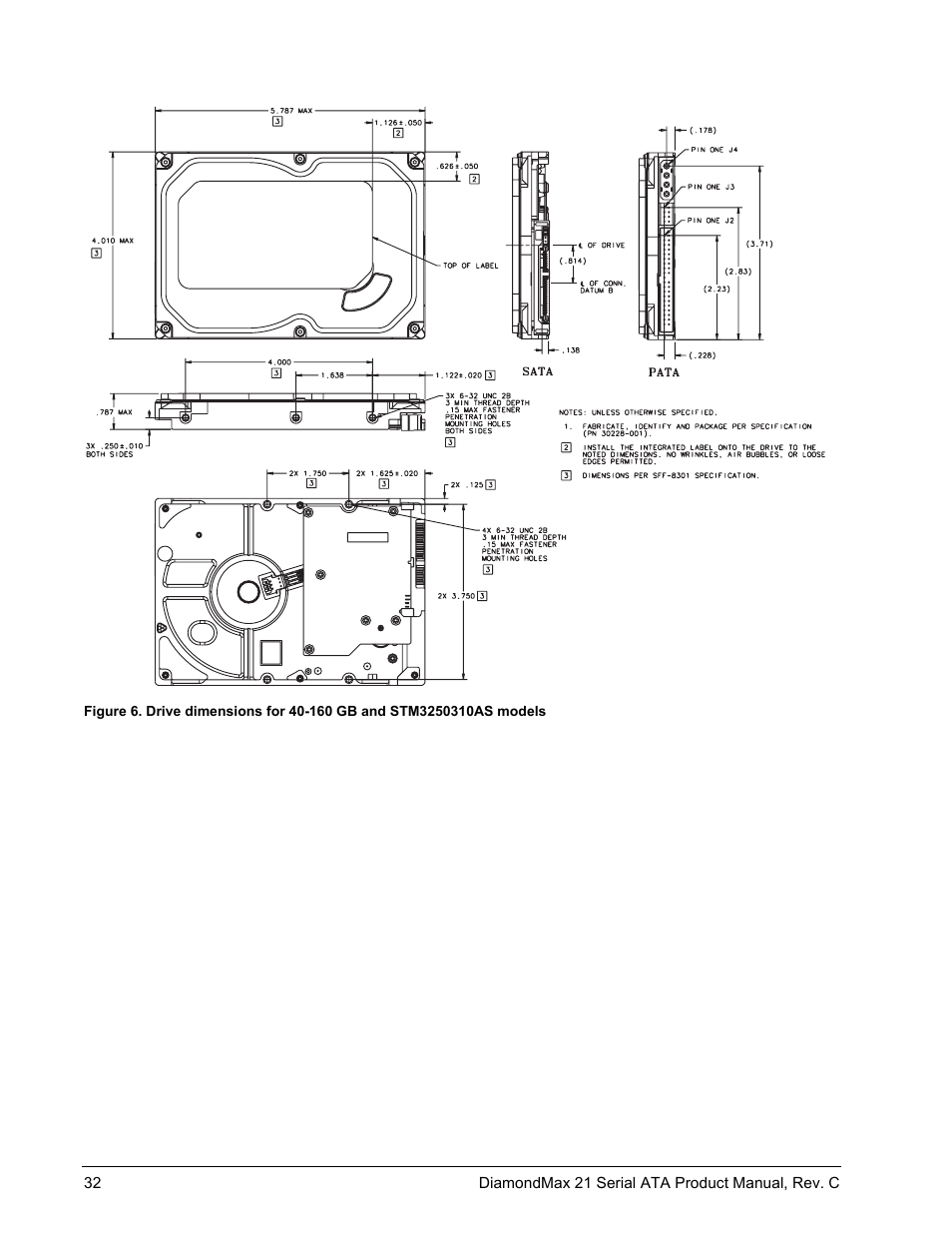 Maxtor STM3160215AS User Manual | Page 38 / 56