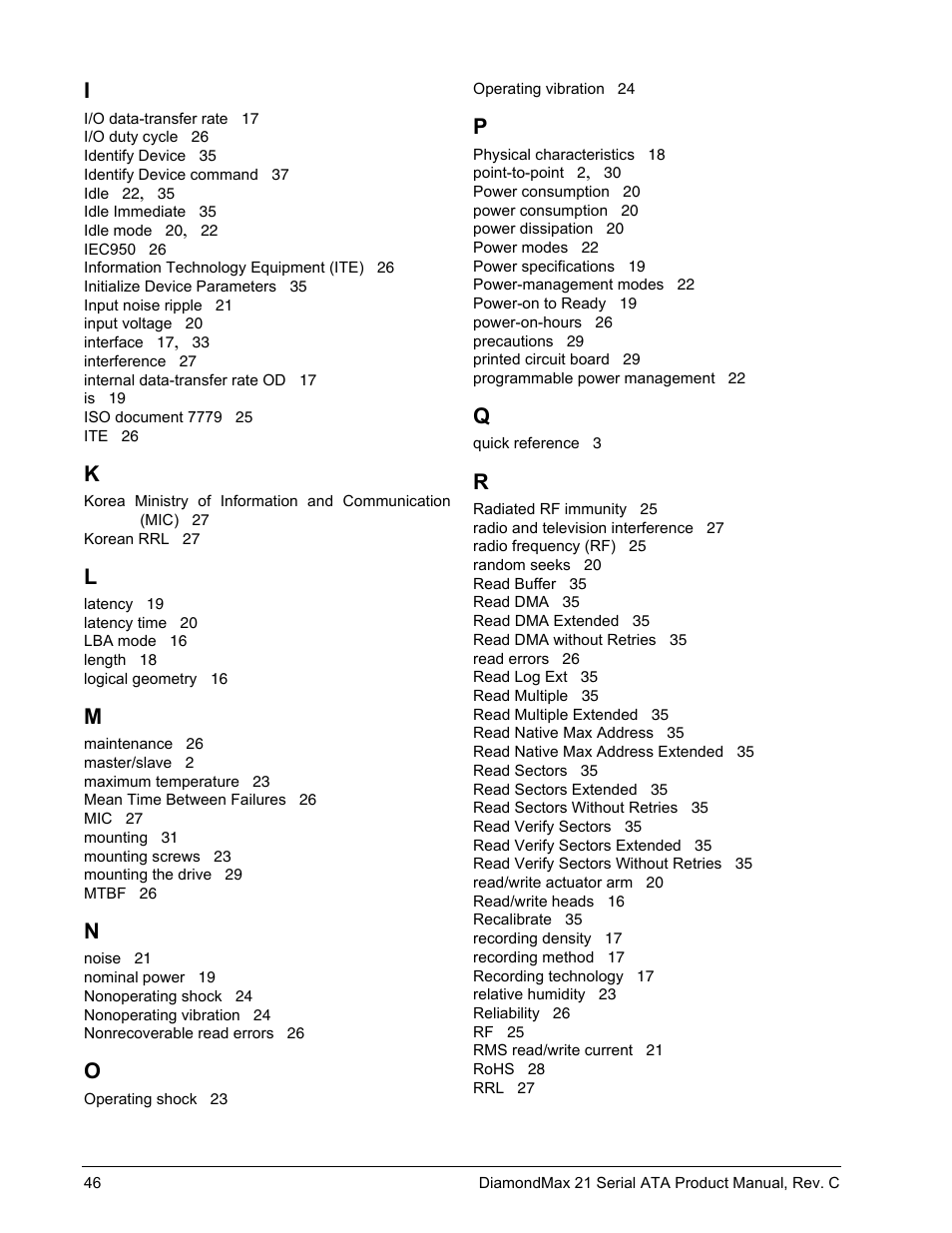 Maxtor STM3160215AS User Manual | Page 52 / 56