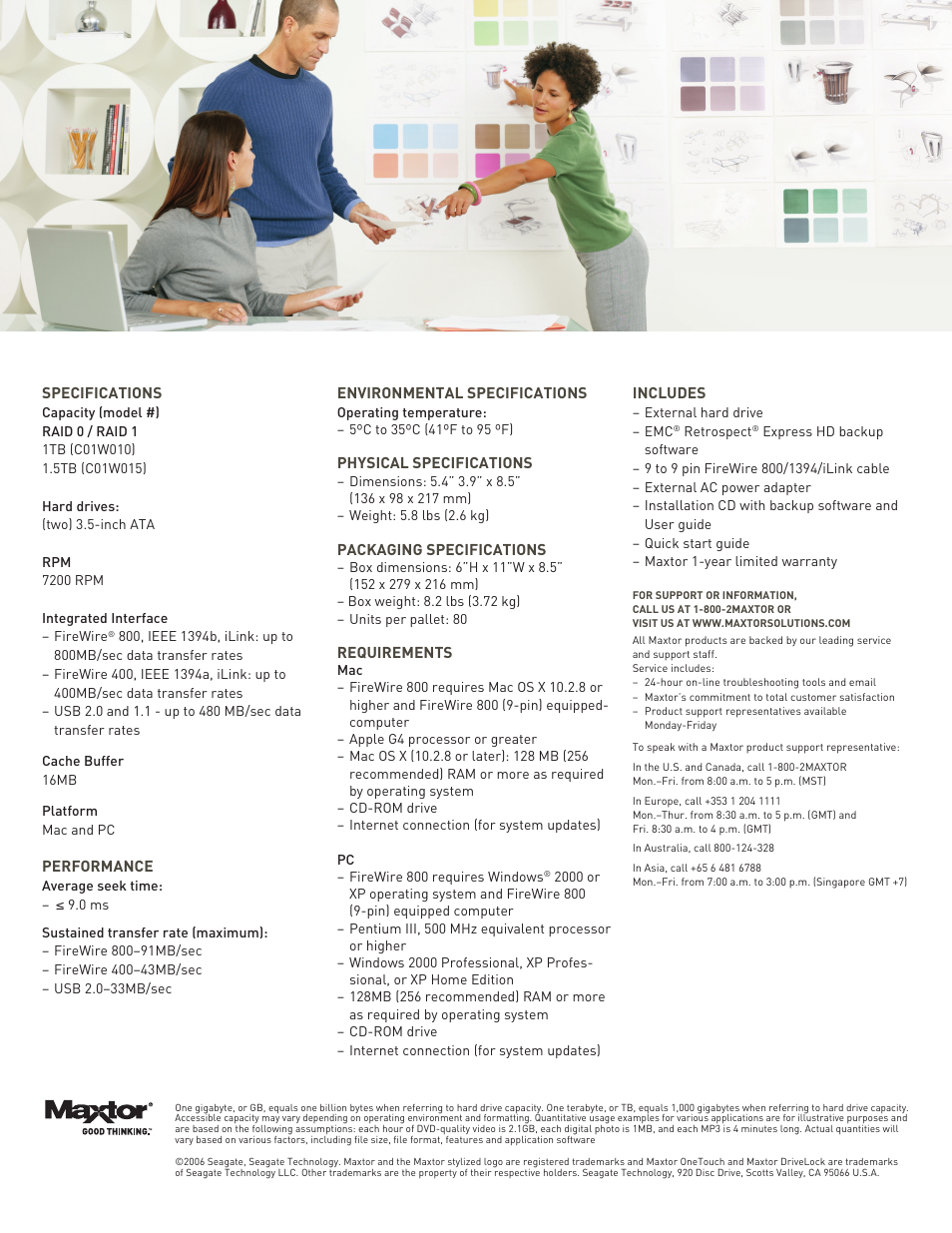 Maxtor OneTouch III C01W010 User Manual | Page 2 / 2