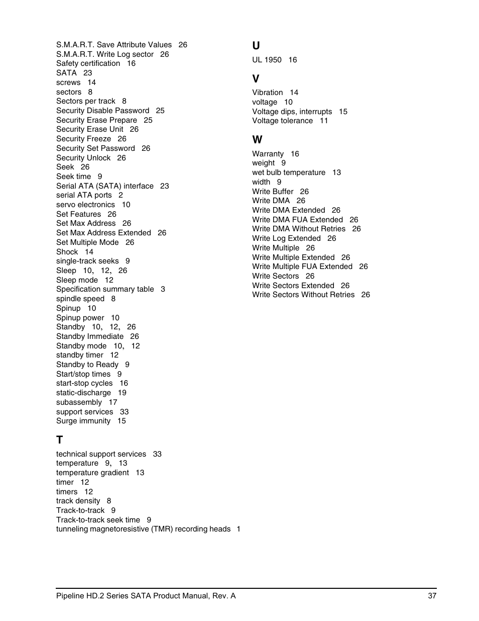 Maxtor Pipeline HD.2 Series SATA ST3500312CS User Manual | Page 43 / 46