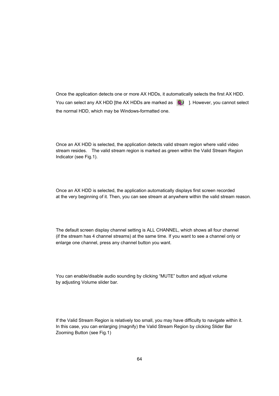 B. functions | Maxtor 4-Channel DVR (Digital Video Recorder) User Manual | Page 64 / 69