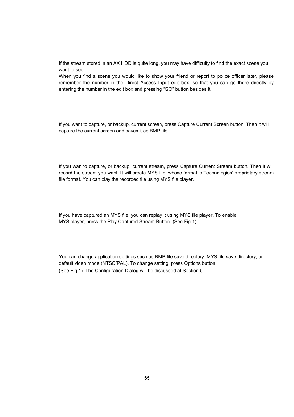 Maxtor 4-Channel DVR (Digital Video Recorder) User Manual | Page 65 / 69