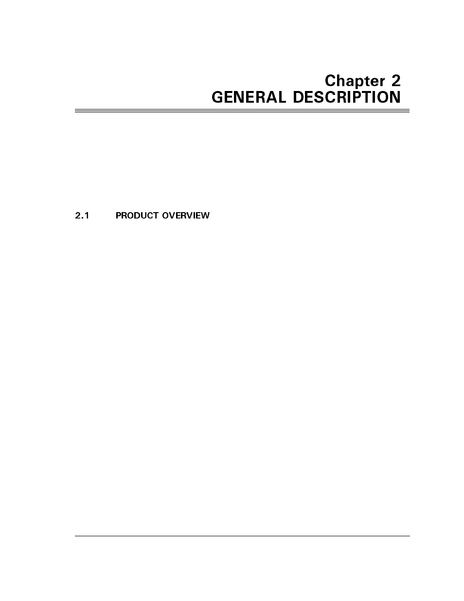 Chapter 2 general description, 1 product overview, Jcrvgt | 1 product overview -1 | Maxtor D540X-4K User Manual | Page 15 / 96