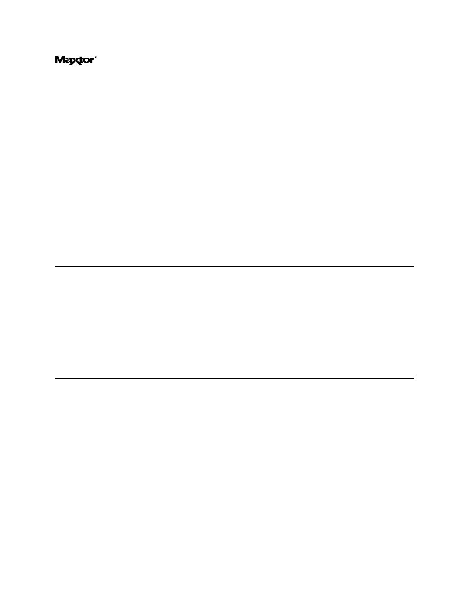 Maxtor D540X-4K User Manual | Page 2 / 96