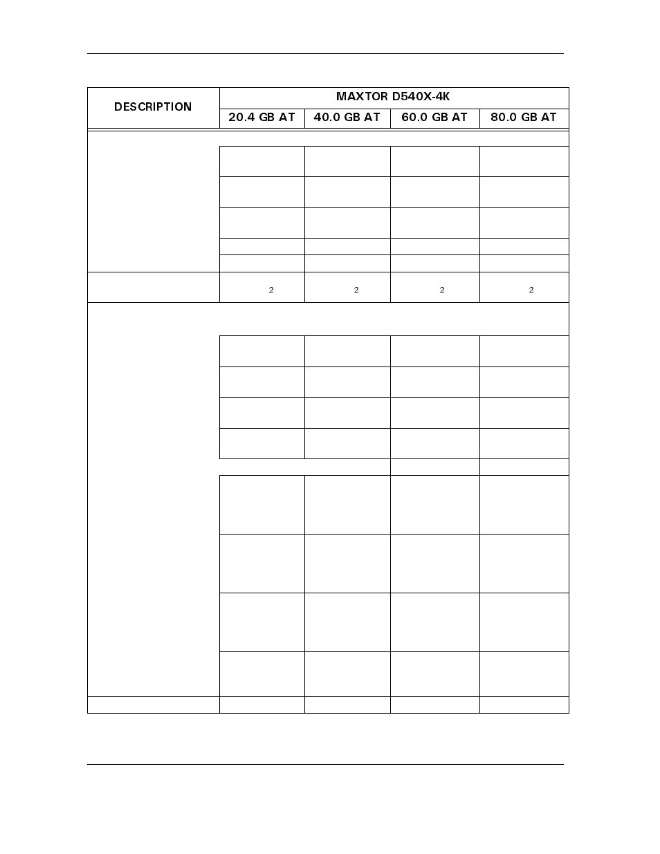 Maxtor D540X-4K User Manual | Page 38 / 96