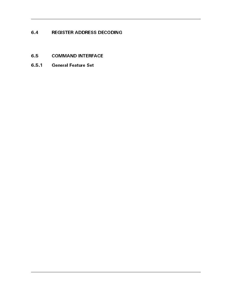 4 register address decoding, 5 command interface, 1 general feature set | 4 register address decoding -2, 5 command interface -2, 1 general feature set -2 | Maxtor D540X-4K User Manual | Page 64 / 96