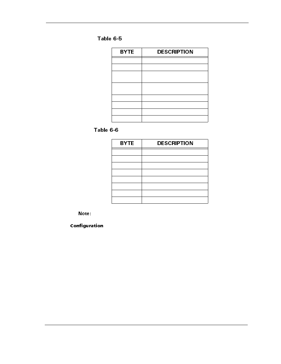 Table 6-5 defect list data format, Table 6-6 defect entry data format, Table 6-5 | Defect list data format -10, Table 6-6, Defect entry data format -10 | Maxtor D540X-4K User Manual | Page 73 / 96