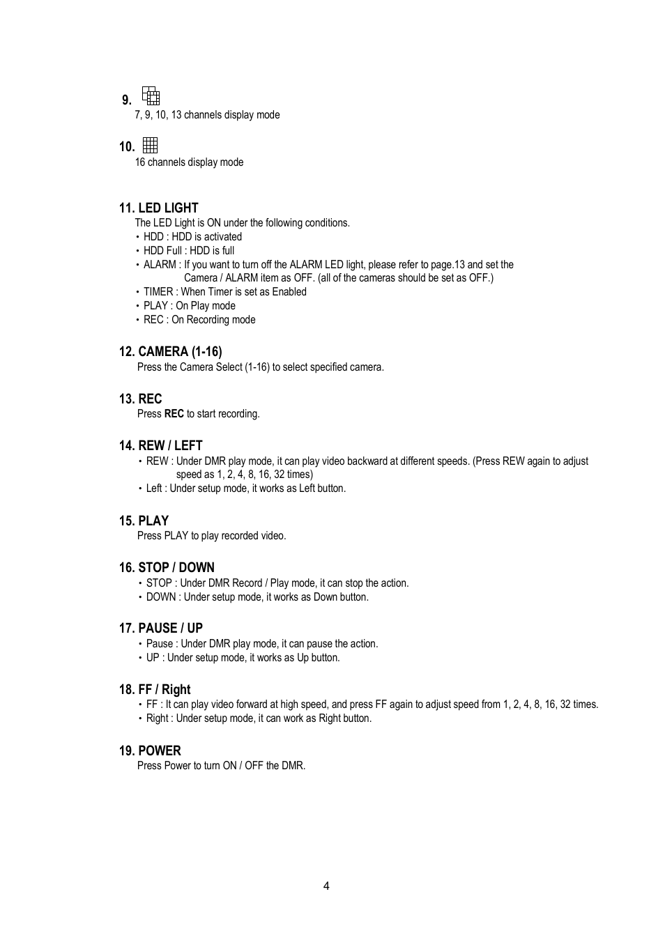 Maxtor Digital Multiplex Recorder User Manual | Page 8 / 54
