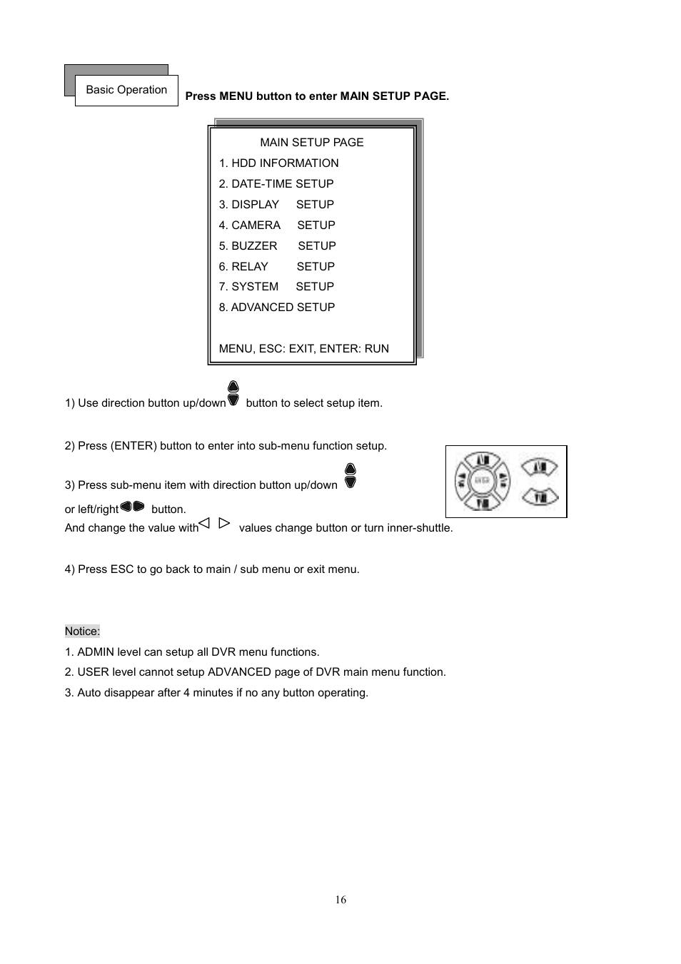 Maxtor 1 16 Channel Digital Video Recorder User Manual | Page 16 / 67