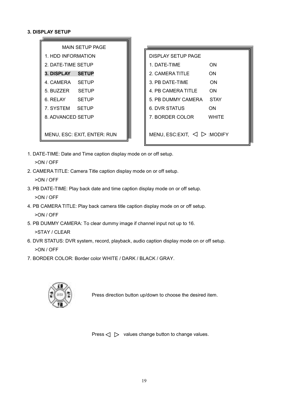 Maxtor 1 16 Channel Digital Video Recorder User Manual | Page 19 / 67