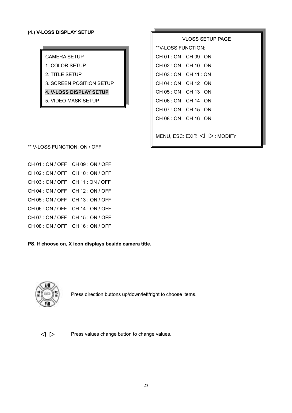 Maxtor 1 16 Channel Digital Video Recorder User Manual | Page 23 / 67