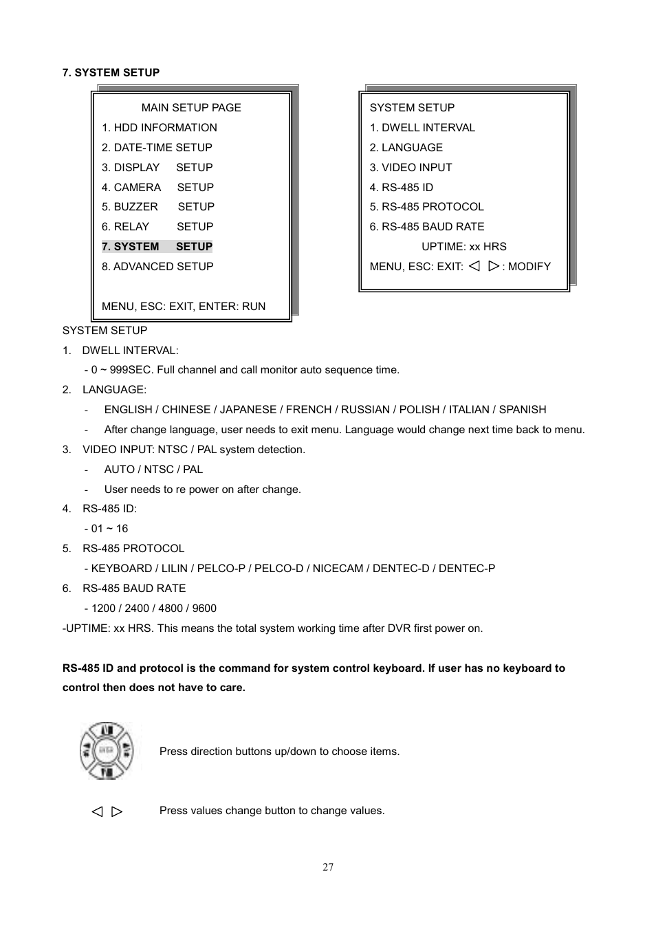 Maxtor 1 16 Channel Digital Video Recorder User Manual | Page 27 / 67