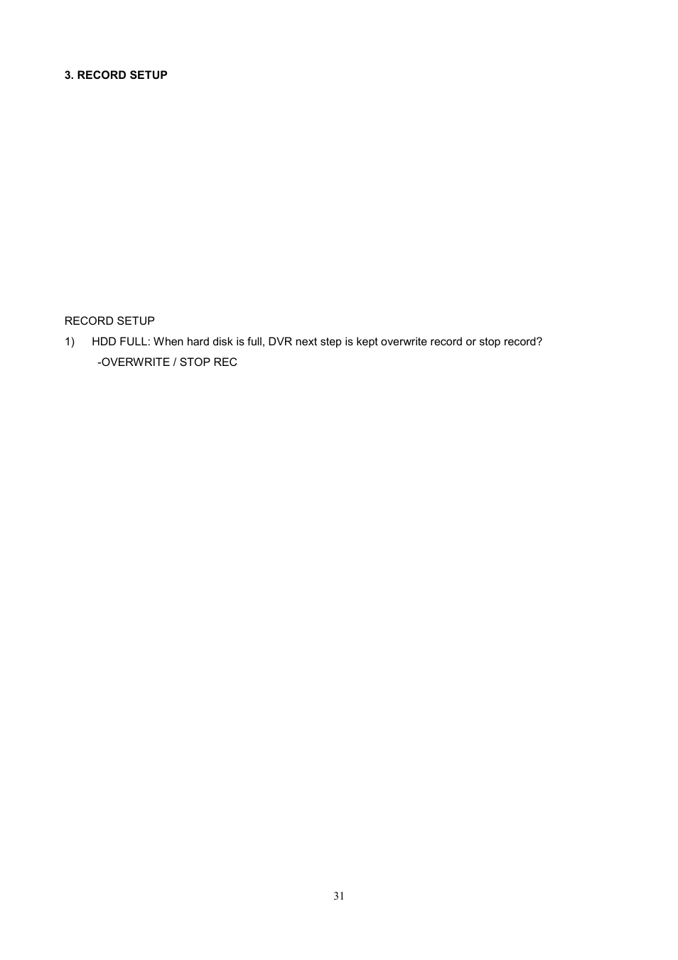 Maxtor 1 16 Channel Digital Video Recorder User Manual | Page 31 / 67