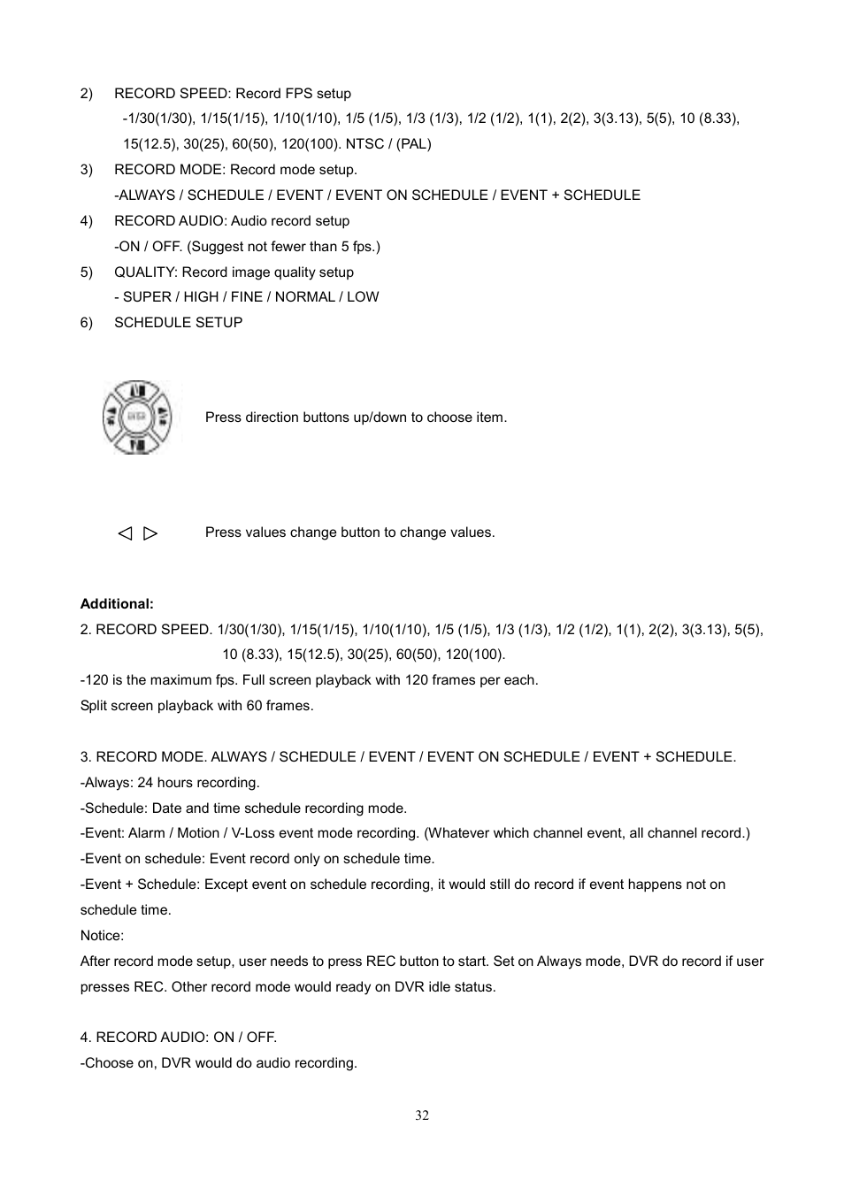Maxtor 1 16 Channel Digital Video Recorder User Manual | Page 32 / 67