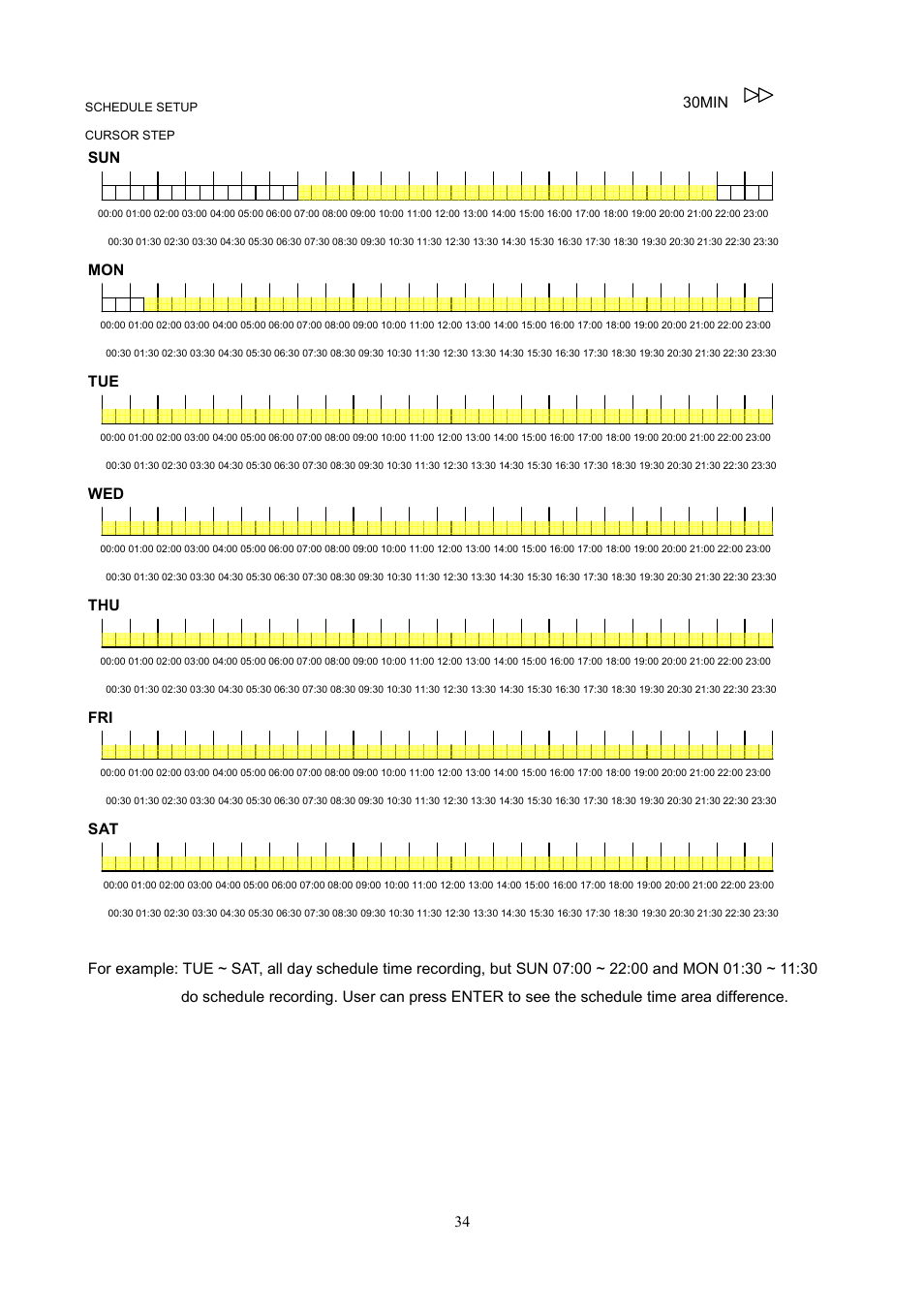 Maxtor 1 16 Channel Digital Video Recorder User Manual | Page 34 / 67