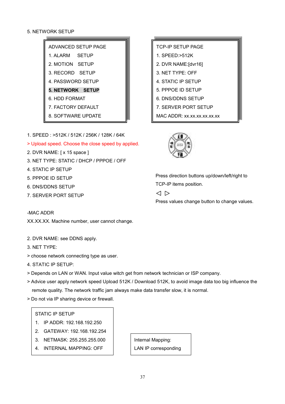 Maxtor 1 16 Channel Digital Video Recorder User Manual | Page 37 / 67