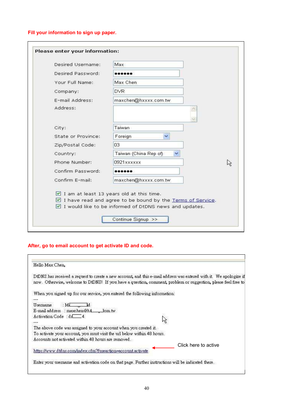 Maxtor 1 16 Channel Digital Video Recorder User Manual | Page 40 / 67