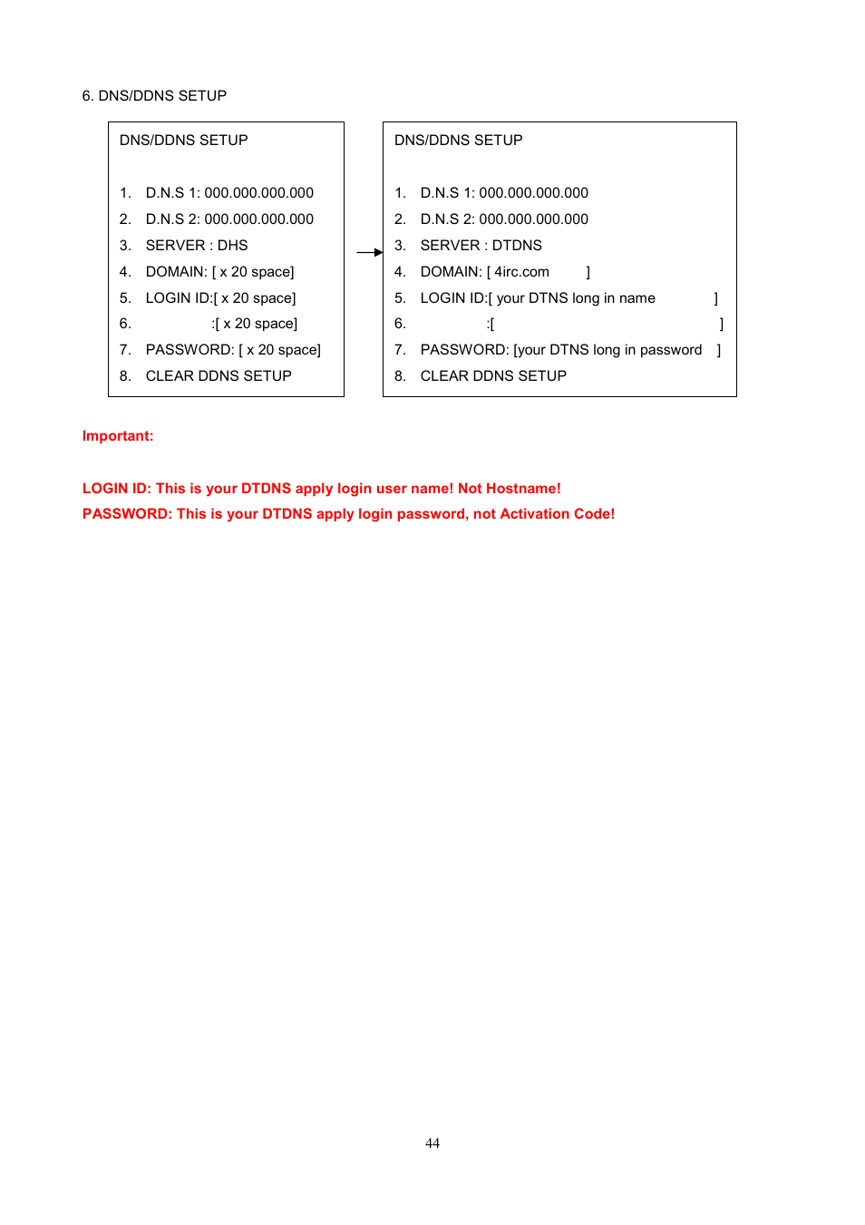 Maxtor 1 16 Channel Digital Video Recorder User Manual | Page 44 / 67
