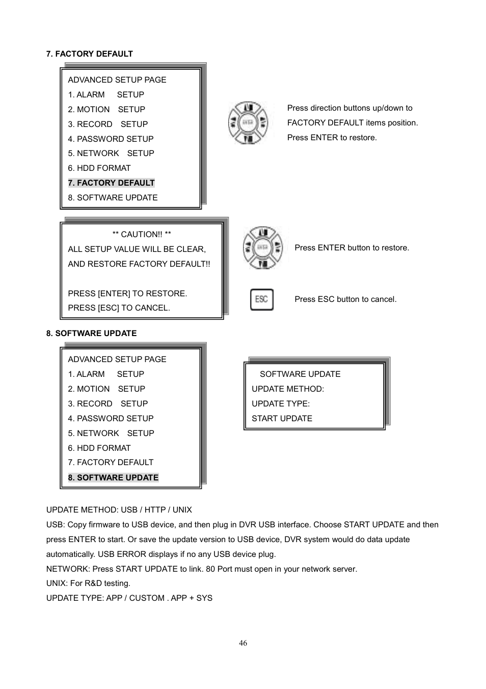 Maxtor 1 16 Channel Digital Video Recorder User Manual | Page 46 / 67