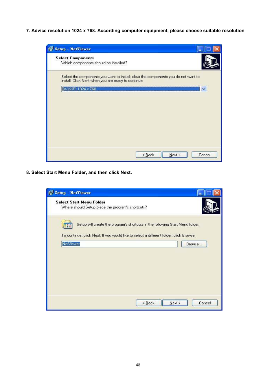 Maxtor 1 16 Channel Digital Video Recorder User Manual | Page 48 / 67