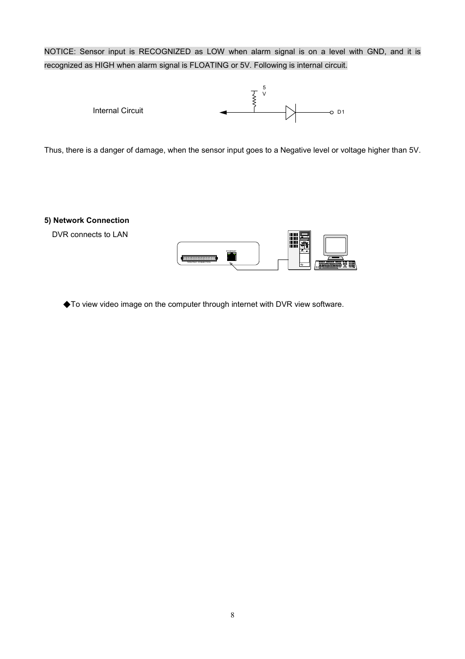Maxtor 1 16 Channel Digital Video Recorder User Manual | Page 8 / 67