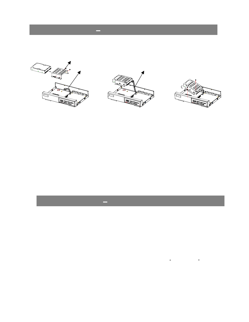 Appendix #1 – install the hdd, Appendix #2 – replace the hdd | Maxtor 4 CH User Manual | Page 20 / 24