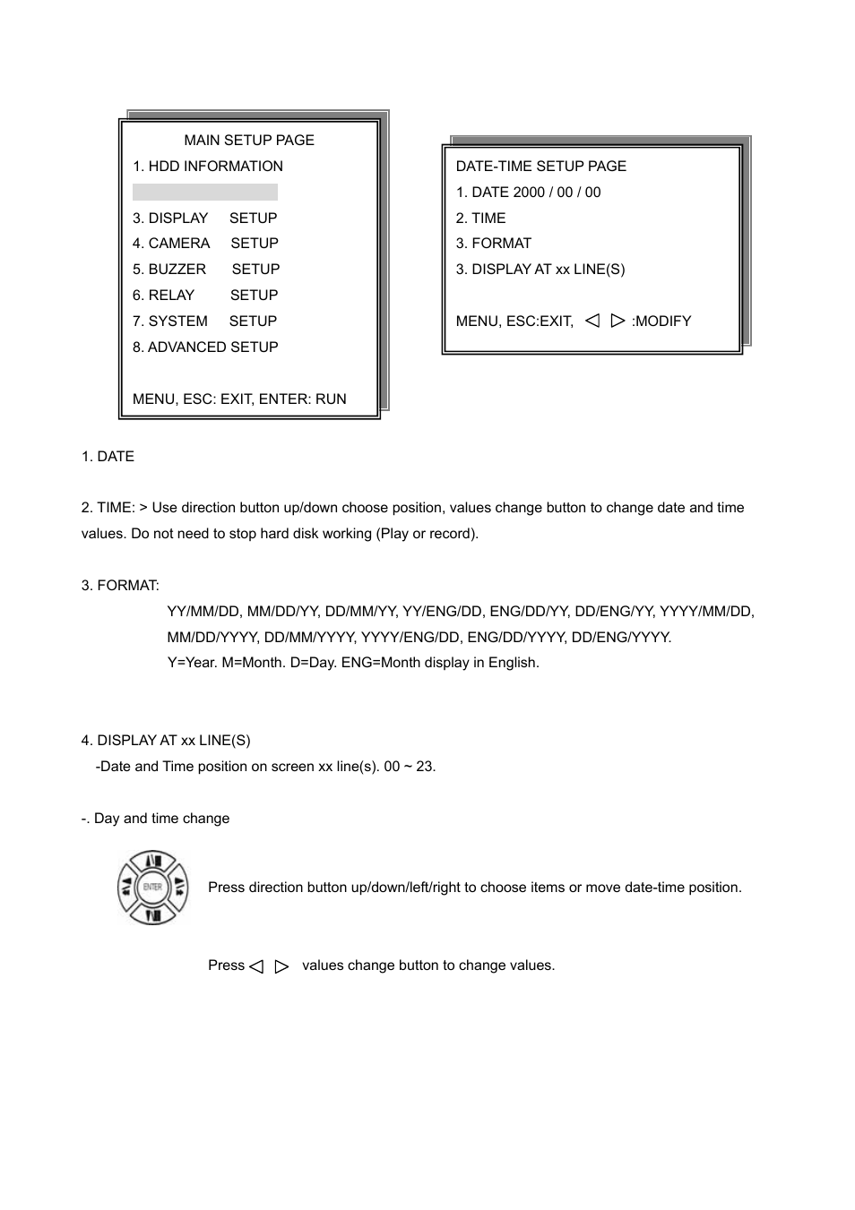 Maxtor 4 Channel Digital Video Recorder User Manual | Page 18 / 65