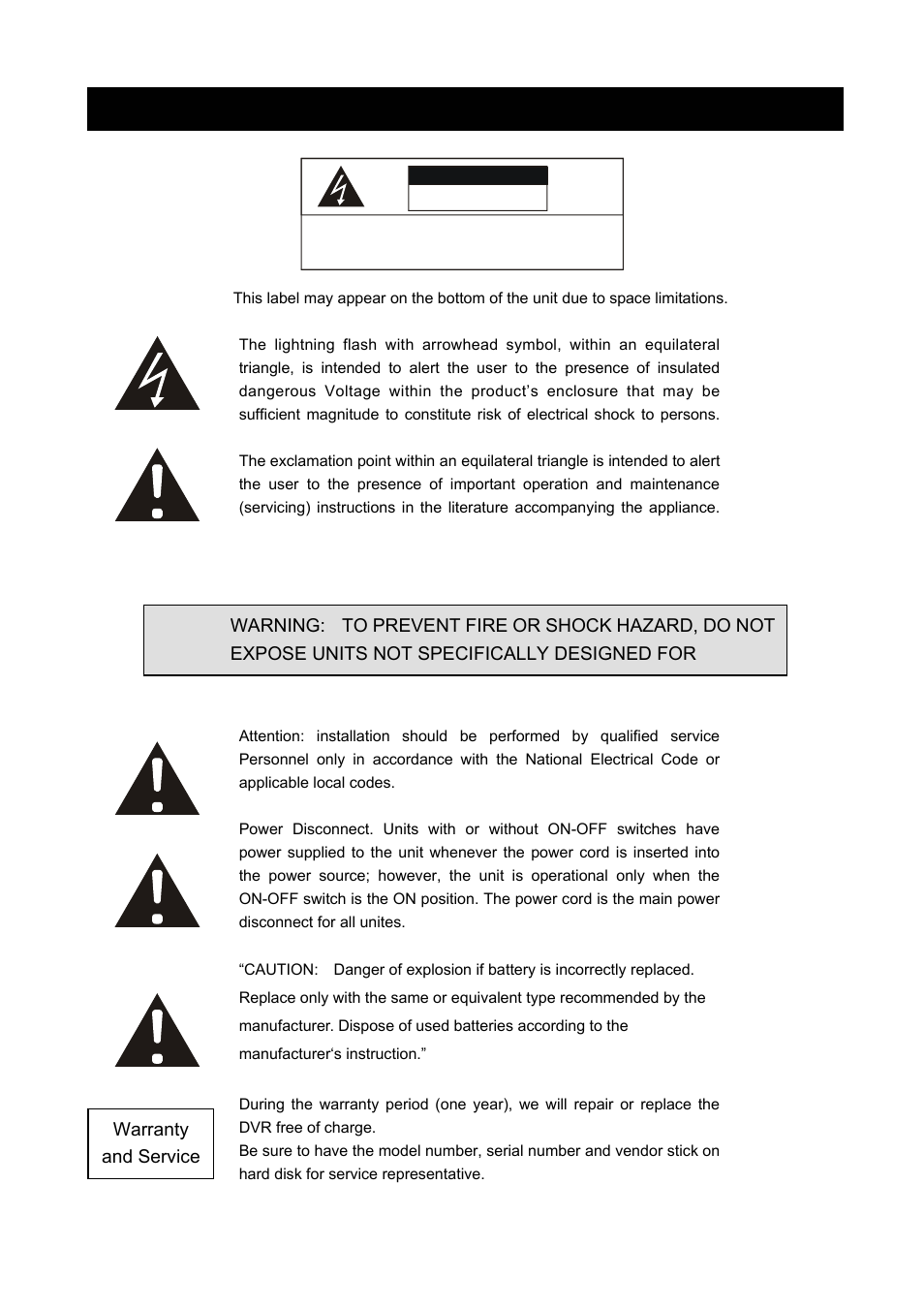 Maxtor 4 Channel Digital Video Recorder User Manual | Page 2 / 65