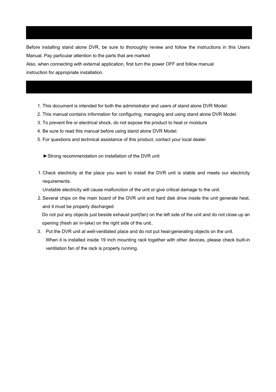 Maxtor 4 Channel Digital Video Recorder User Manual | Page 3 / 65