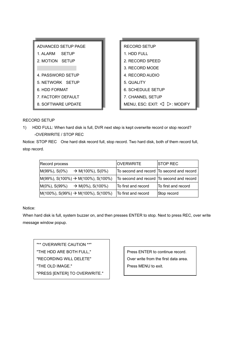 Maxtor 4 Channel Digital Video Recorder User Manual | Page 31 / 65