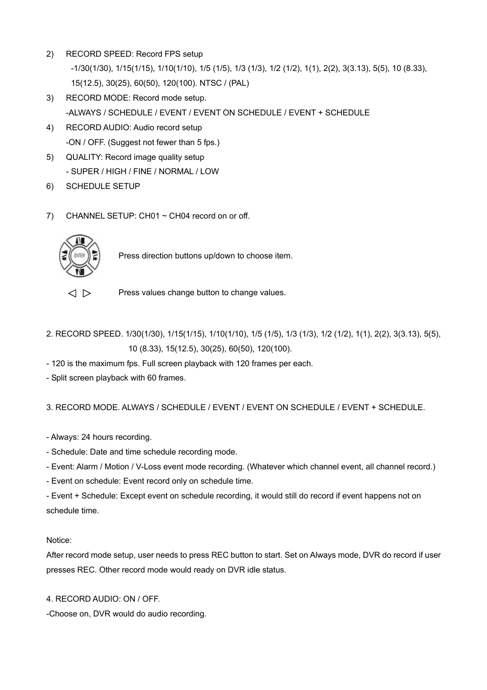 Maxtor 4 Channel Digital Video Recorder User Manual | Page 32 / 65