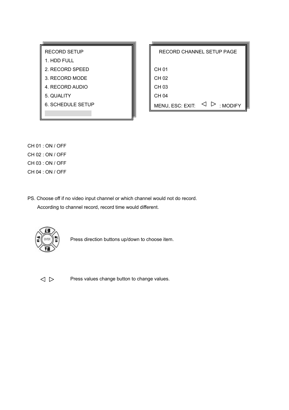 Maxtor 4 Channel Digital Video Recorder User Manual | Page 35 / 65
