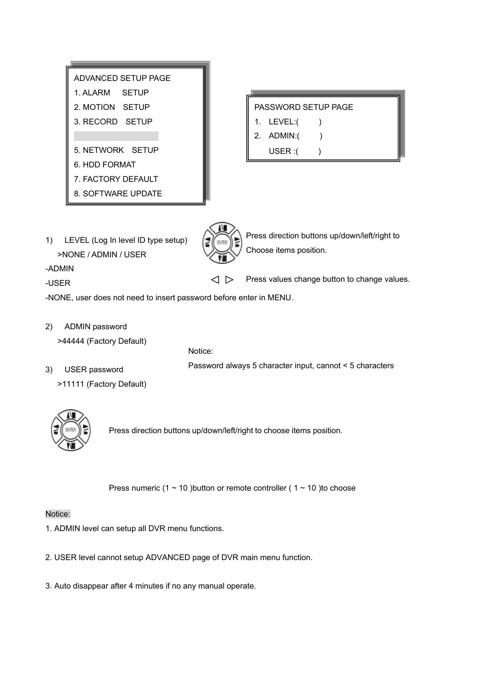 Maxtor 4 Channel Digital Video Recorder User Manual | Page 36 / 65