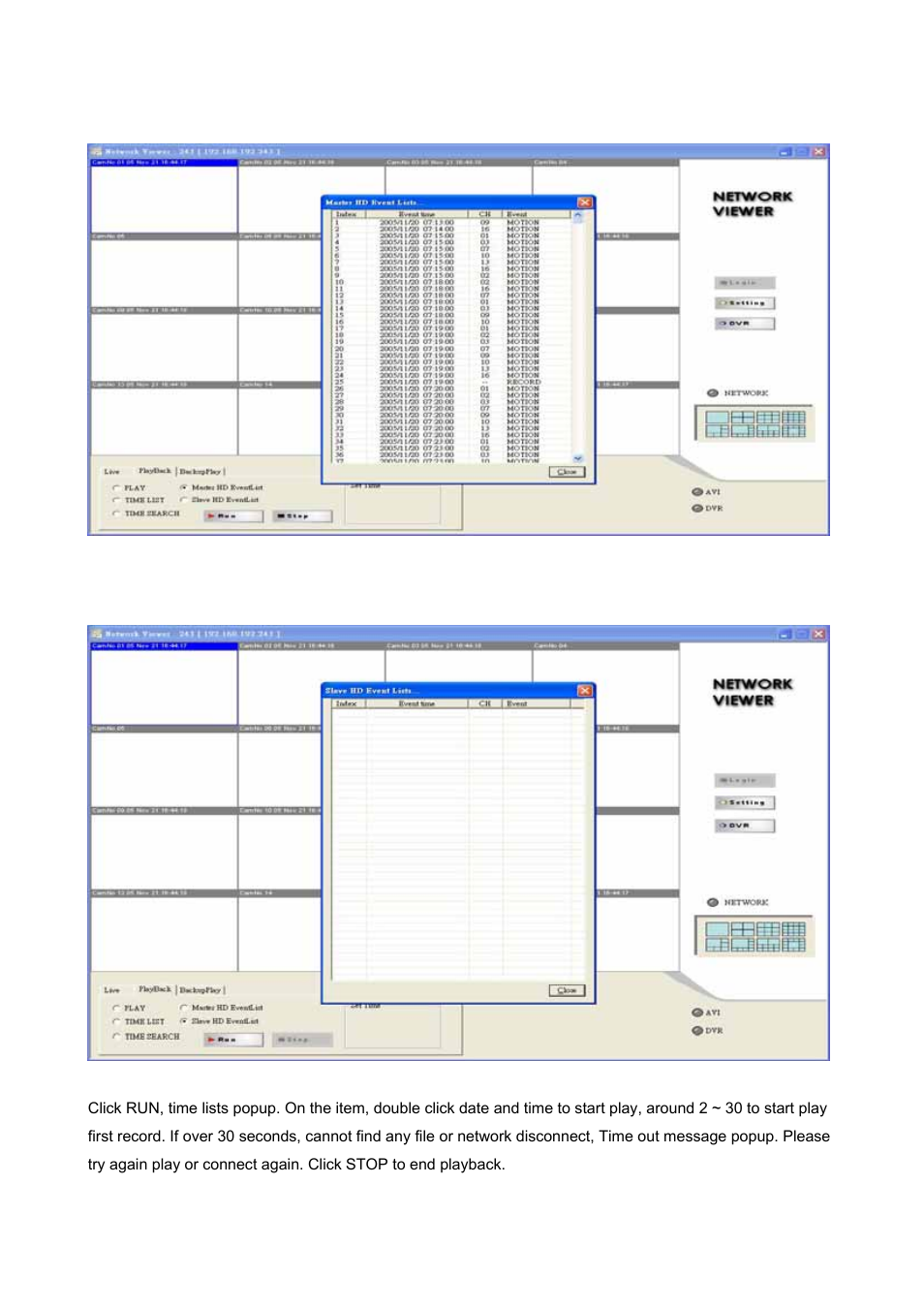 Maxtor 4 Channel Digital Video Recorder User Manual | Page 56 / 65