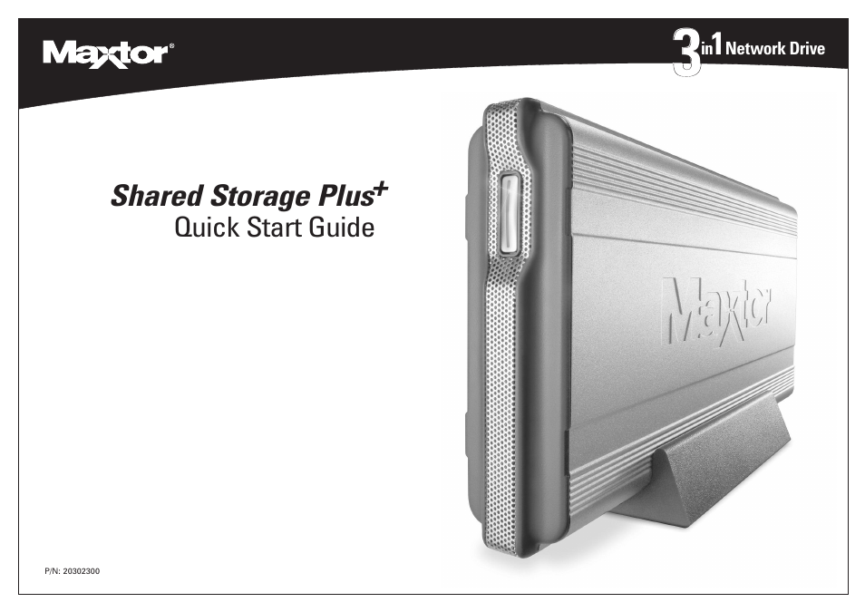 Maxtor 20302300 User Manual | 13 pages