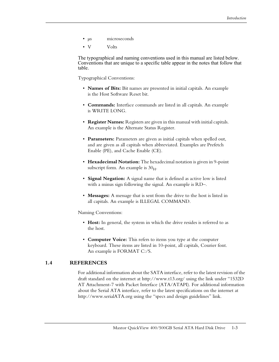 4 references | Maxtor QUICKVIEW ATA User Manual | Page 11 / 63